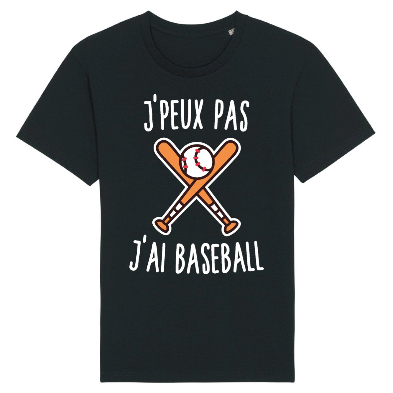 T-Shirt Homme J'peux pas j'ai baseball 