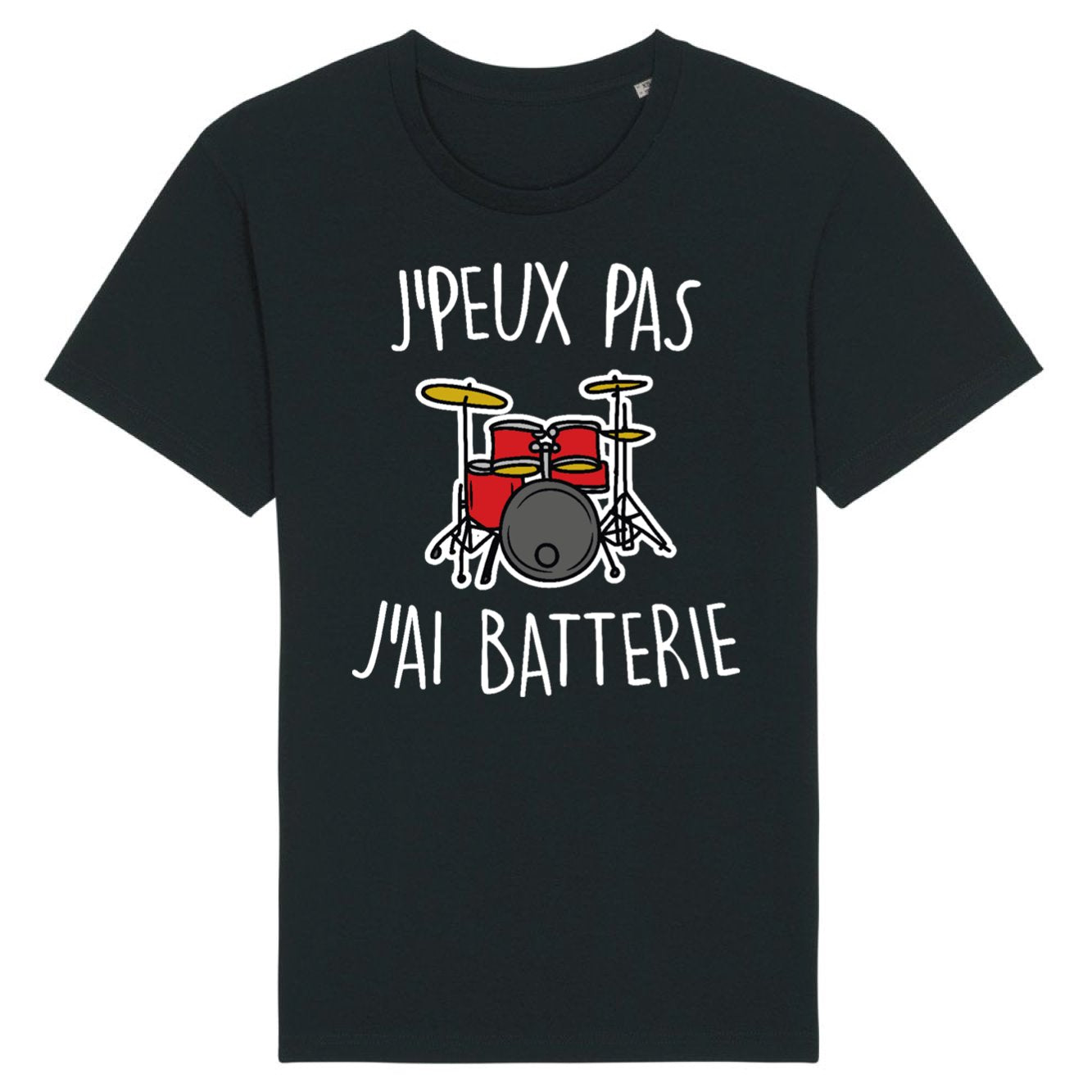 T-Shirt Homme J'peux pas j'ai batterie 