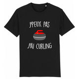 T-Shirt Homme J'peux pas j'ai curling 