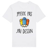 T-Shirt Homme J'peux pas j'ai dessin 