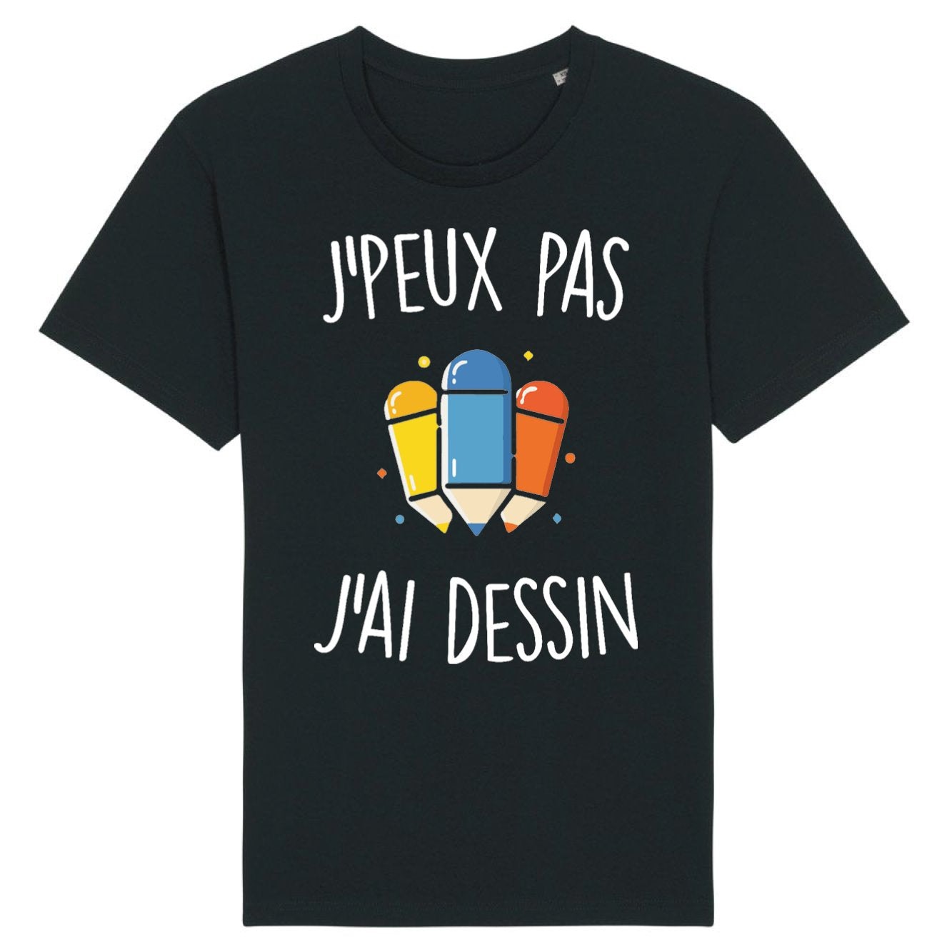 T-Shirt Homme J'peux pas j'ai dessin 