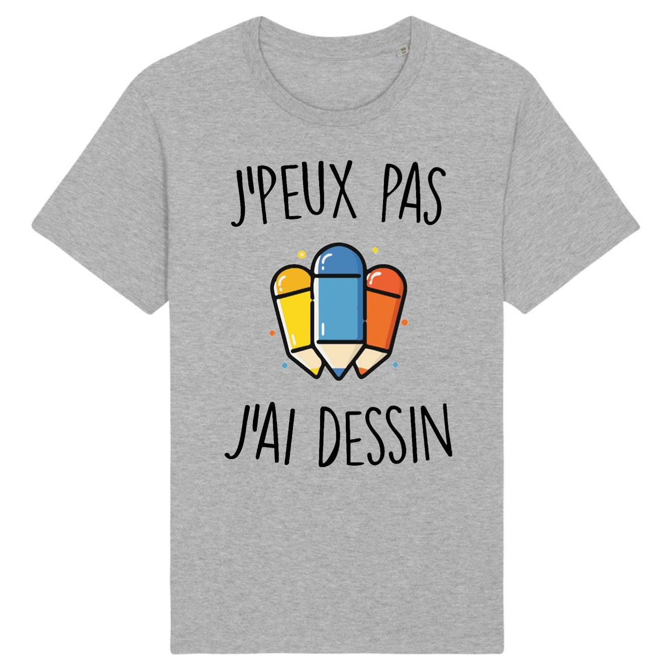 T-Shirt Homme J'peux pas j'ai dessin 