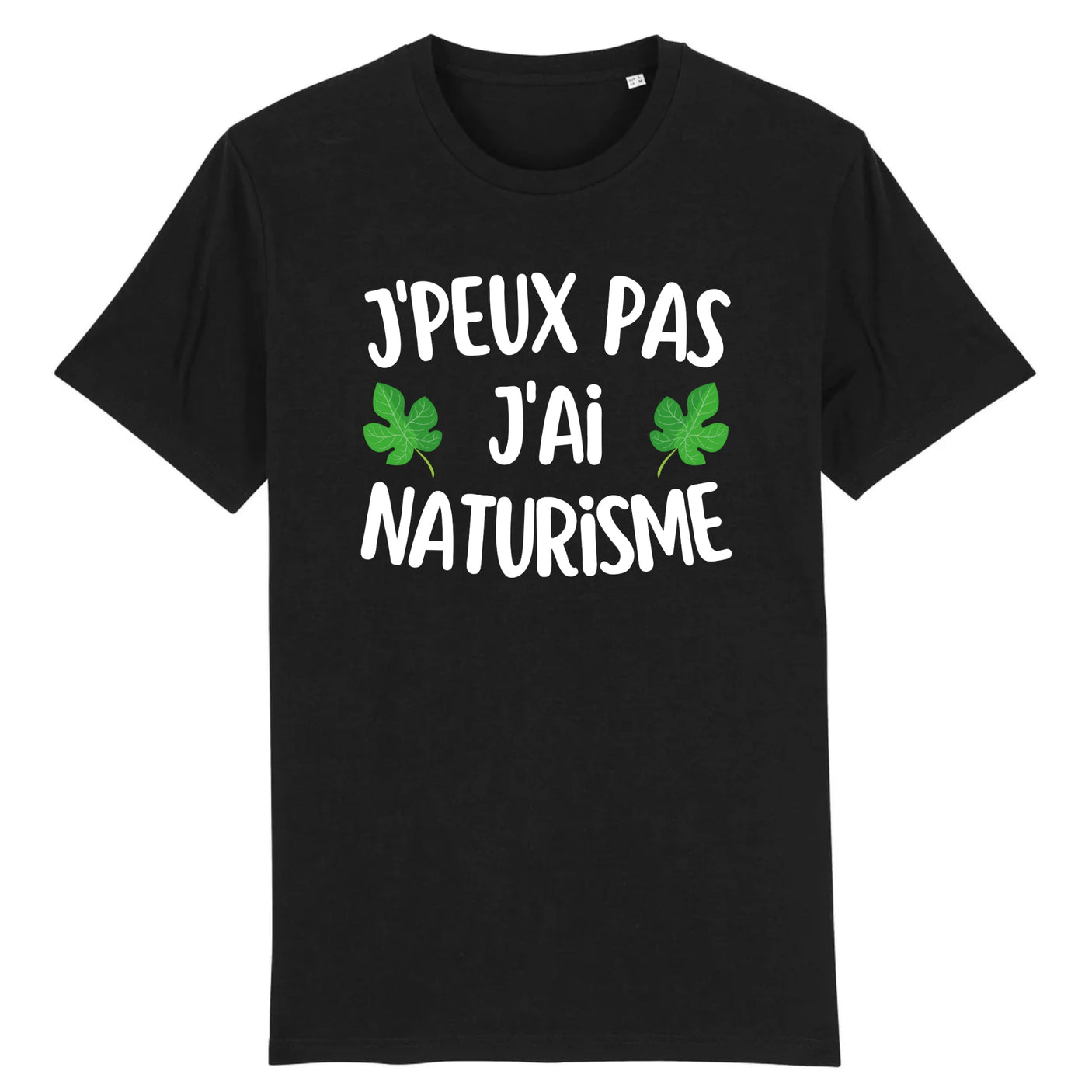 T-Shirt Homme J'peux pas j'ai naturisme 