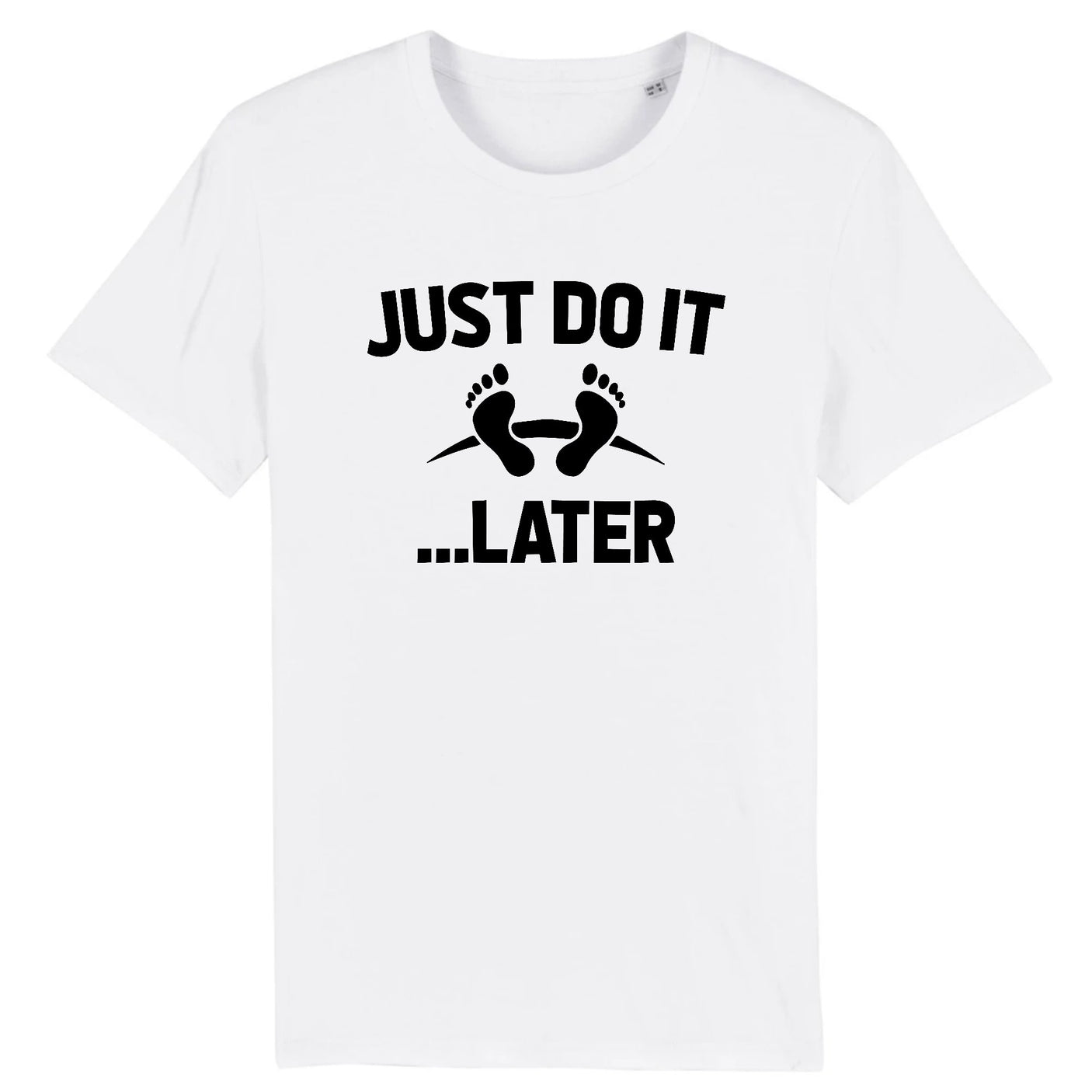 T-Shirt Homme Just do it later 