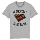 T-Shirt Homme Le chocolat c'est la vie 