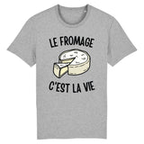 T-Shirt Homme Le fromage c'est la vie 