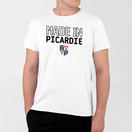 T-Shirt Homme Made in Picardie Blanc