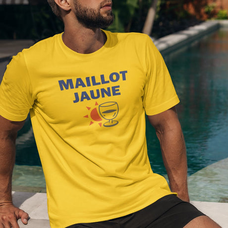 T-Shirt Homme Maillot jaune Jaune