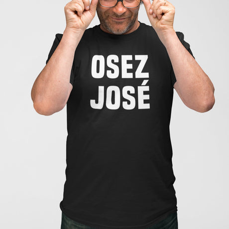 T-Shirt Homme Osez José Noir
