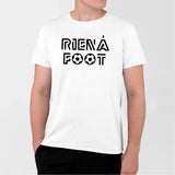 T-Shirt Homme Rien à foot Blanc