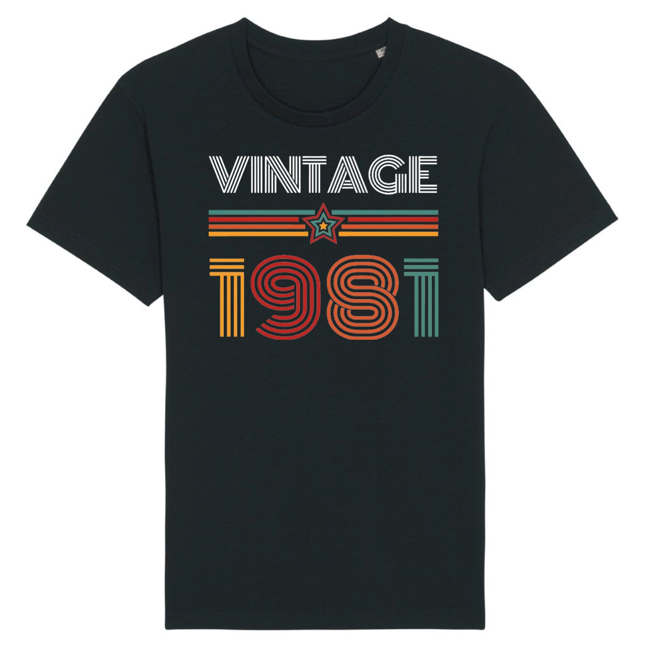 T-Shirt Homme Vintage année 1981 