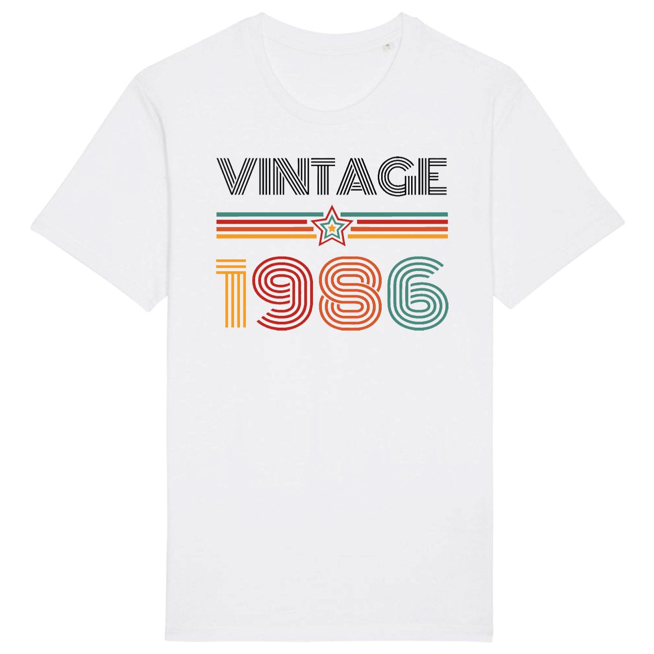 T-Shirt Homme Vintage année 1986 