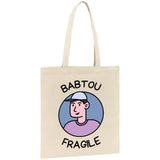 Tote bag Babtou fragile 