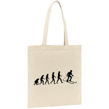 Tote bag Évolution ski 