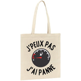 Tote bag J'peux pas j'ai panne 