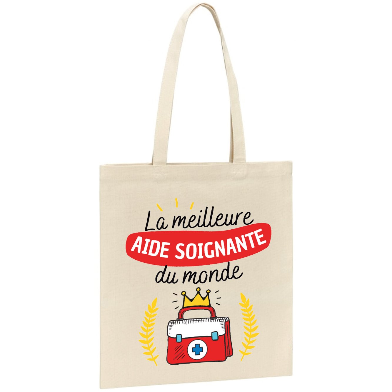 Tote bag La meilleure aide soignante du monde 