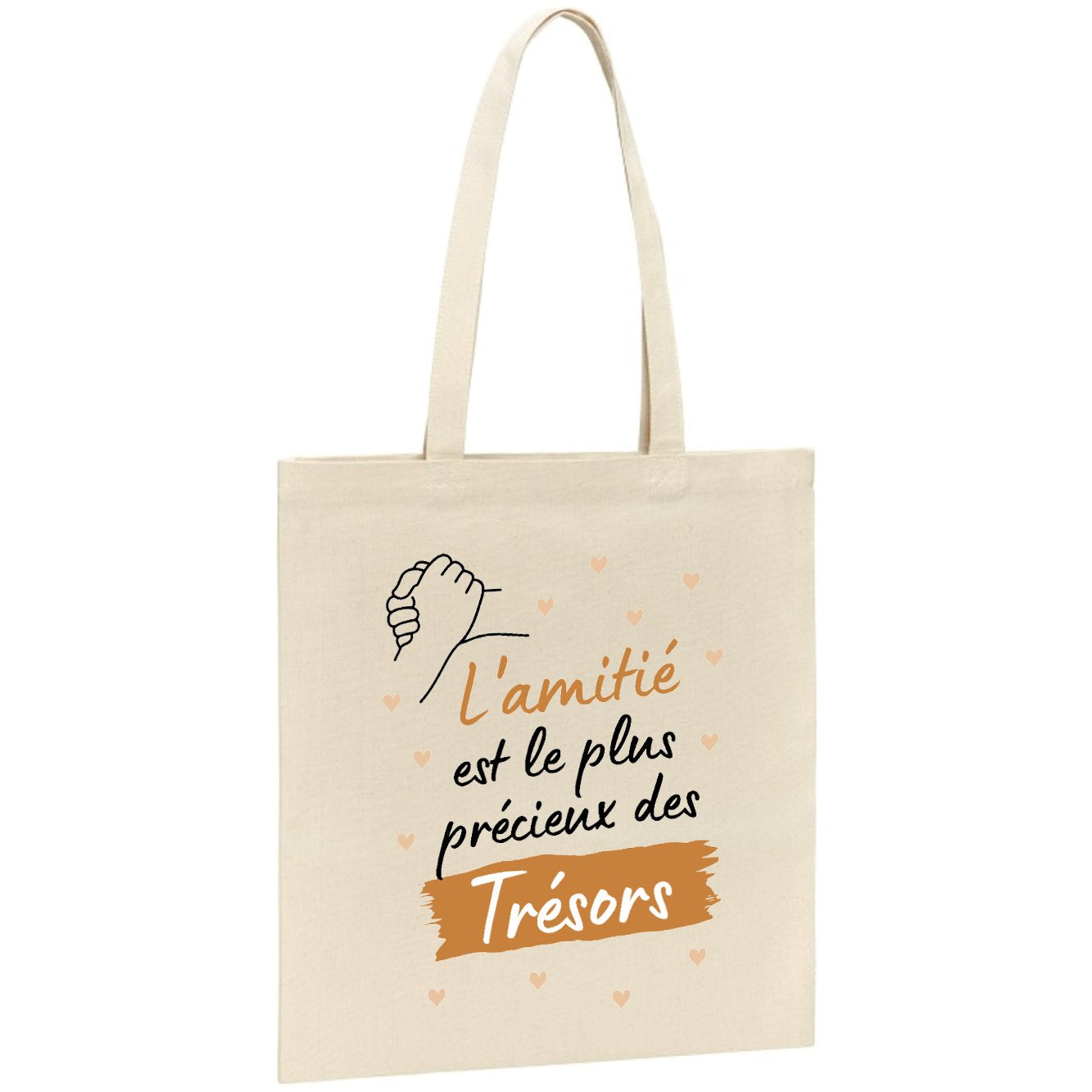 Tote bag L'amitié le plus précieux des trésors 