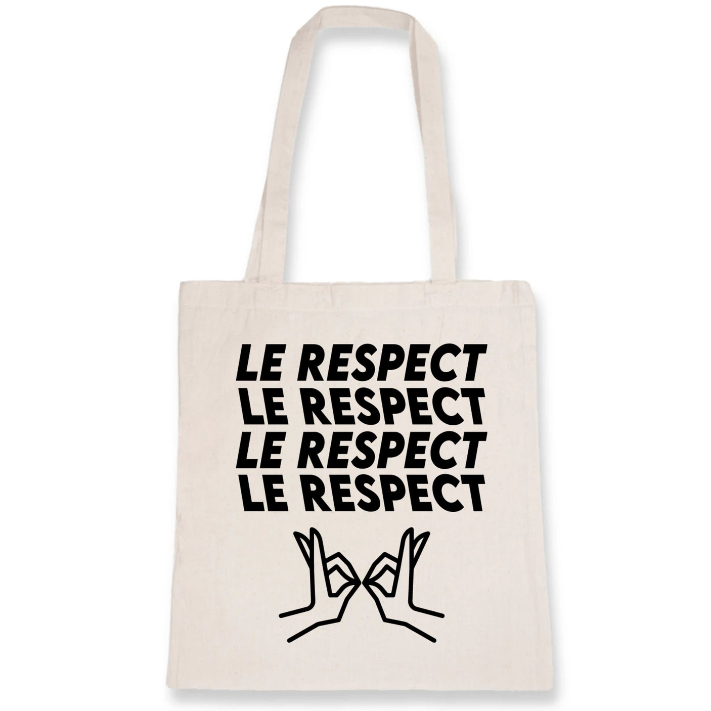 Tote bag Le respect 