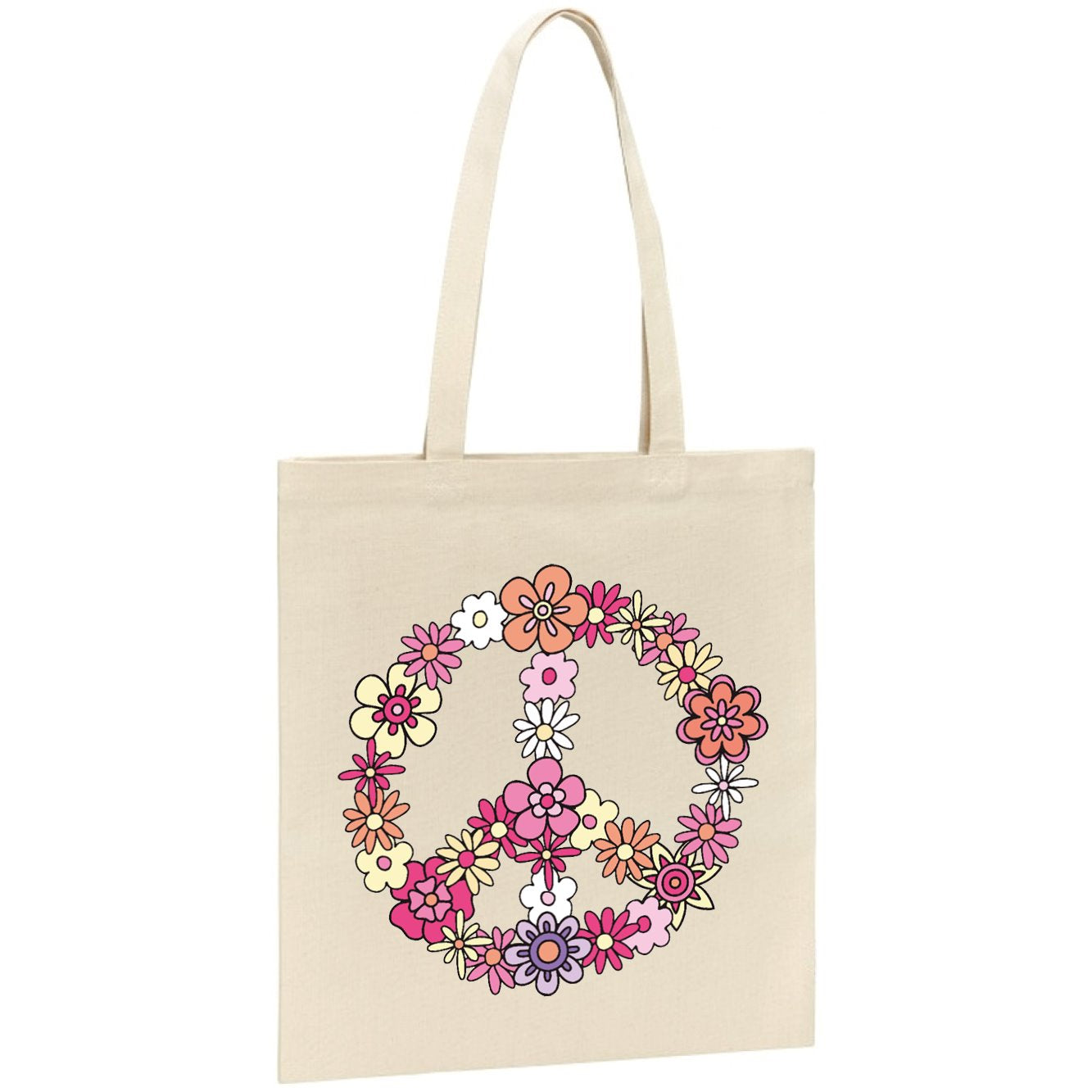 Tote bag Peace and Love 